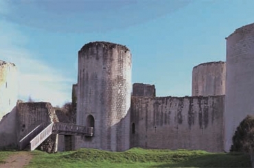 Château Fort Coudray Salbart Château Fort Deux-Sèvres 79